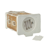 peperkoekhuis groot met LED-verlichting 